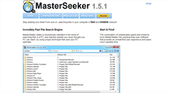 Desktop Screenshot of master-seeker.com